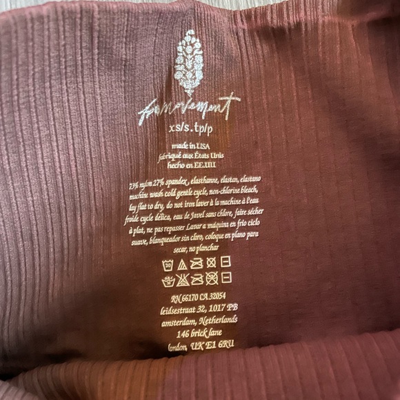 NWOT Free People Movement Good Karma Running Shorts in Nutmeg size XS/S - Picture 5 of 8